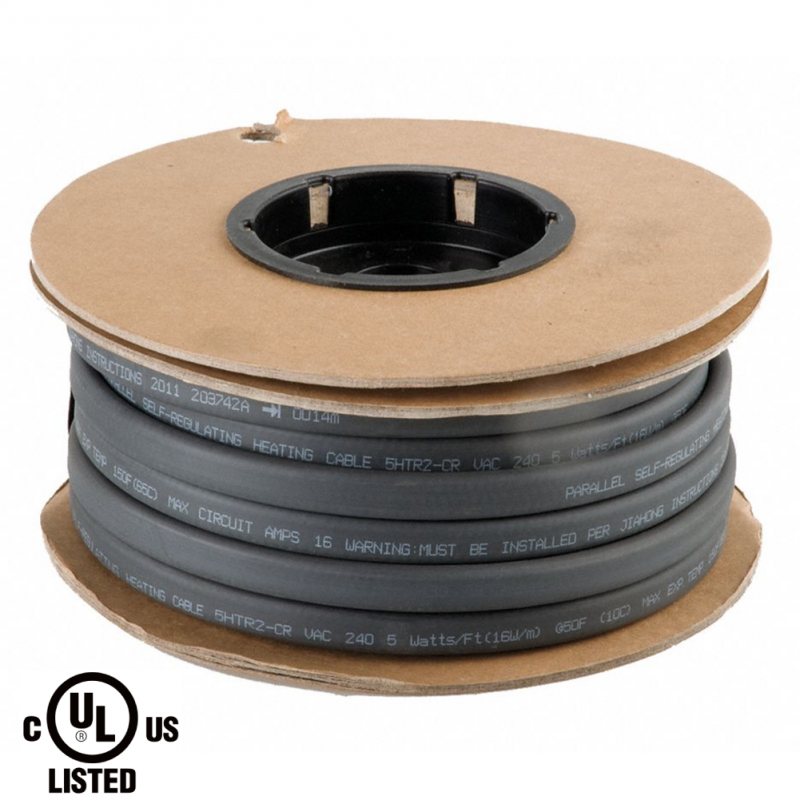 HEATIT HISFW Self Regulating Heating Cable, Wet or Dry,Industrial Grade