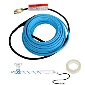 30ft Pipe Heat Tape for Water Line - 120V UL Certificated Heating Cable for  Winter Outdoor Water Hose Freeze Protection, Cold Weather Thermostat Heat  Trace - Yahoo Shopping